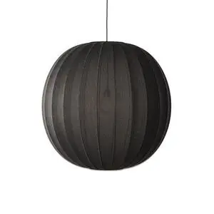 Made By Hand  - Knit-Wit 75 Round Pendant - Black
